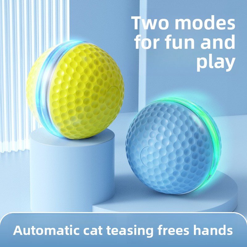 Automatic Moving Dog Ball - Bola Anjing Karet Sarang Lebah Anti