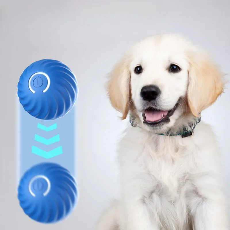@1G-Bola Mainan Hewan Pelihara - Automatic Moving Dog Ball ulasan dan harga