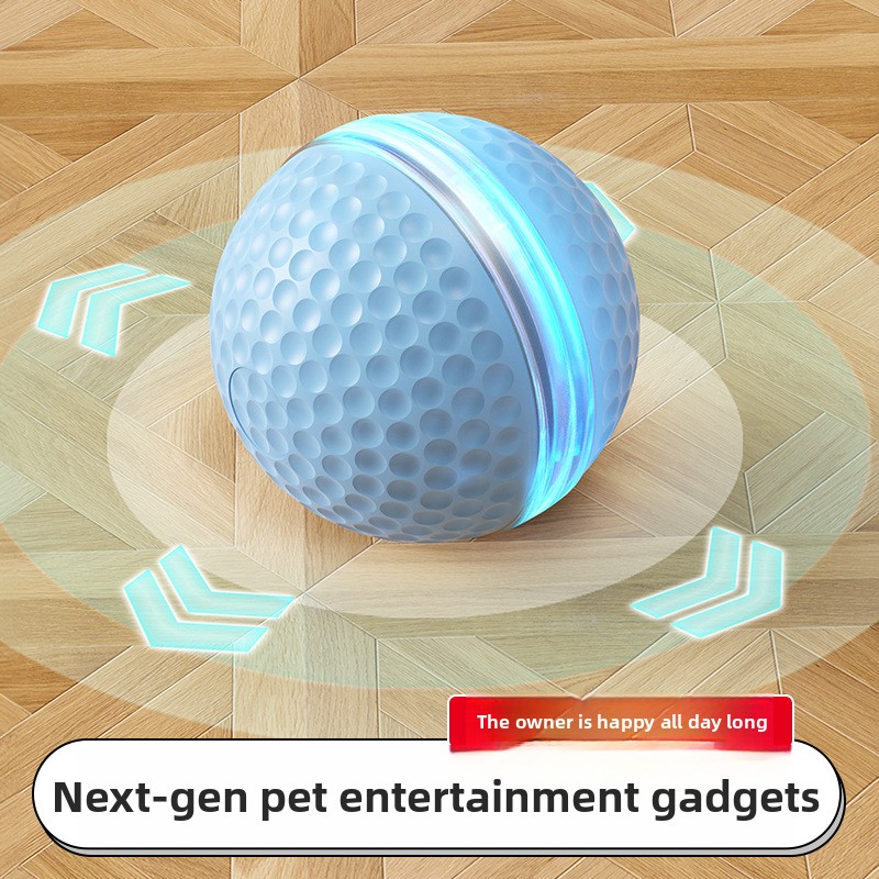 Bola Anjing Karet Sarang Lebah - Automatic Moving Dog Ball ulasan dan harga